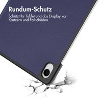 imoshion Trifold Klapphülle Samsung Galaxy Tab S11 - Dunkelblau