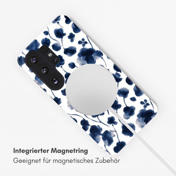 Selencia Vivid Rückabdeckung mit MagSafe Samsung Galaxy S26 Ultra - Midnight Blossom