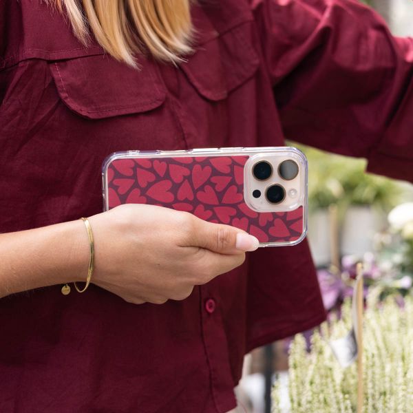 imoshion Design Hülle Apple iPhone SE (2022 / 2020) / 8 / 7 - Hearty Coral Dust