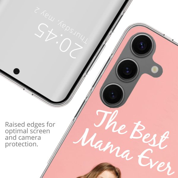 Gestalte deine eigene Samsung Galaxy S25 Plus Gel Hülle - Transparent