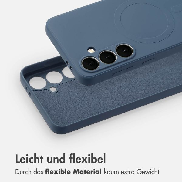 imoshion Color Back Cover mit MagSafe Samsung Galaxy S24 FE - Dunkelblau