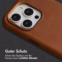 Accezz Vintage Leather Magsafe Backcover Apple iPhone 15 Pro - Tabacco Cognac