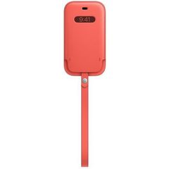 Apple Ledersleeve MagSafe für das Apple iPhone 12 (Pro) - Pink Citrus