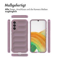 imoshion EasyGrip Back Cover für das Samsung Galaxy A34 (5G) - Violett