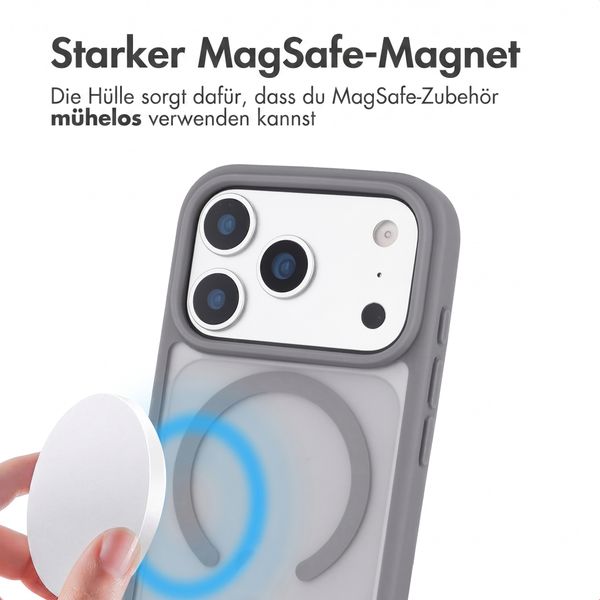 imoshion Color Guard Back Cover mit MagSafe Apple iPhone 18 Pro Max / 17 Pro Max - Grau