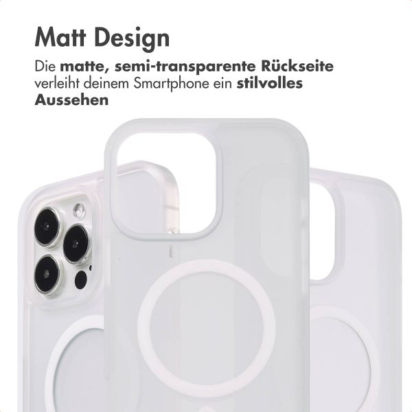 imoshion Color Guard Back Cover mit MagSafe für das iPhone 14 Pro Max - Weiß