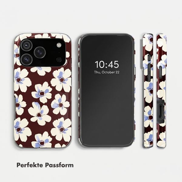 Selencia Vivid Back Cover Apple iPhone 18 Pro Max / 17 Pro Max - Choco Flower Pop