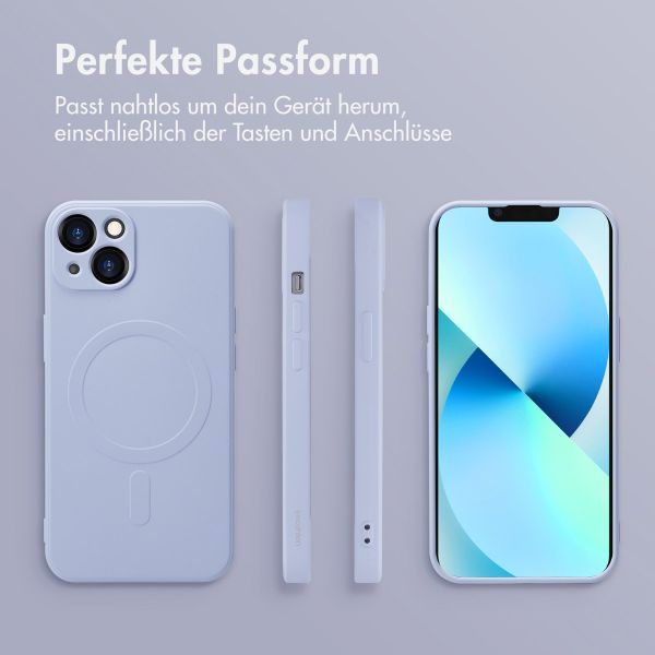 imoshion Color Back Cover mit MagSafe Apple iPhone 13 - Lila