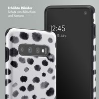 Selencia Vivid Back Cover Samsung Galaxy S10 - Trendy Leopard