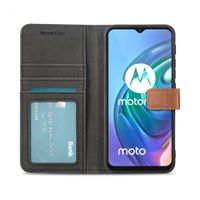 imoshion Luxuriöse Klapphülle Motorola Moto G30 / G20 / G10 (Power) - Braun