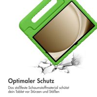 imoshion Schutzhülle mit Handgriff kindersicher Samsung Galaxy Tab A11 Plus / A9 Plus - Grün