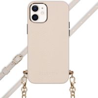 Selencia Aina ﻿Hülle aus Schlangenleder mit Band Apple iPhone 12 Mini