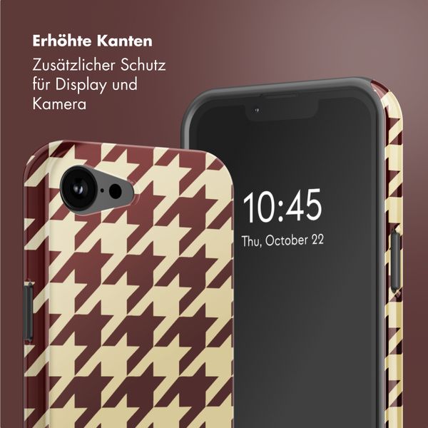 Selencia Vivid Rückabdeckung mit MagSafe Apple iPhone 16e - Pied-de-Poule