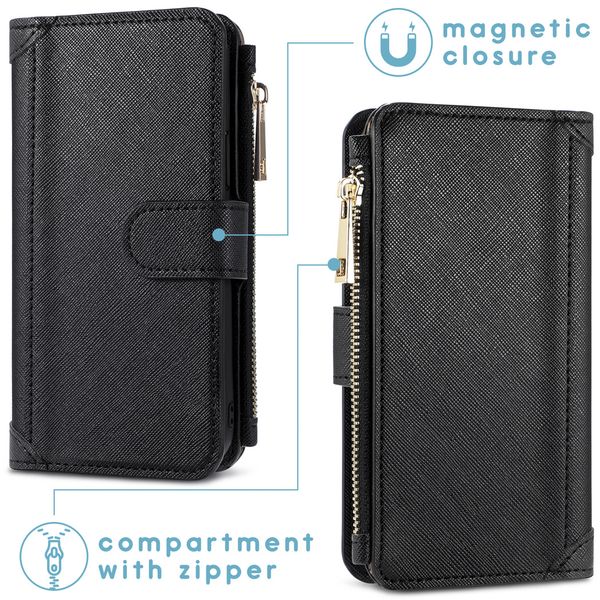 imoshion Luxuriöse Portemonnaie-Klapphülle Samsung Galaxy S20 FE - Schwarz