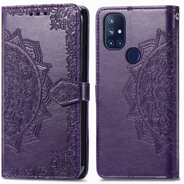 imoshion Mandala Klapphülle OnePlus Nord N10 5G - Violett