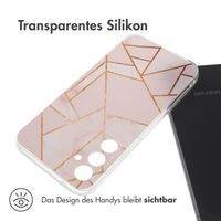 imoshion Design Hülle Samsung Galaxy S23 FE - Pink Graphic