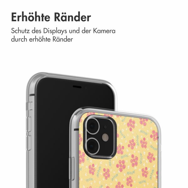 imoshion  Design Hülle für das iPhone 11 - Sunny Yellow Petite Flowers