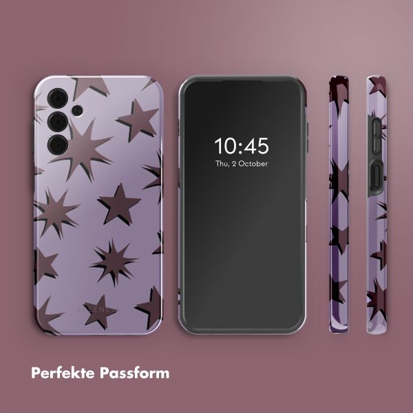 Selencia Vivid Backcover Samsung Galaxy A15 (5G/4G) - Stars Plum Lilac