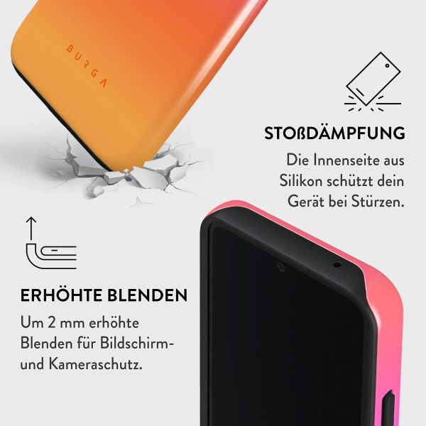 Burga Tough Back Cover für das Samsung Galaxy A55 - Sunset Club