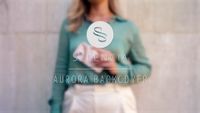 Selencia Aurora Fashion Back Case Apple iPhone 15 Pro Max - Powder White Marble