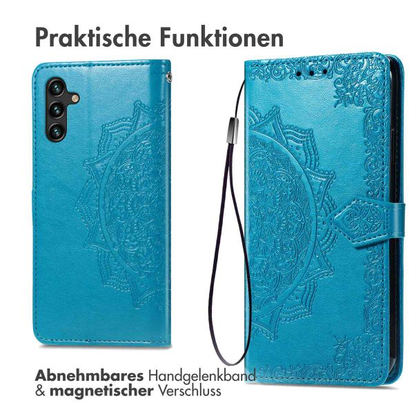 imoshion Mandala Klapphülle Samsung Galaxy A25 (5G) - Türkis