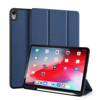 Dux Ducis Domo Klapphülle Apple iPad Air 11 Zoll (2025) M3 / (2024) M2 / Air 5 (2022) / Air 4 (2020) - Dunkelblau