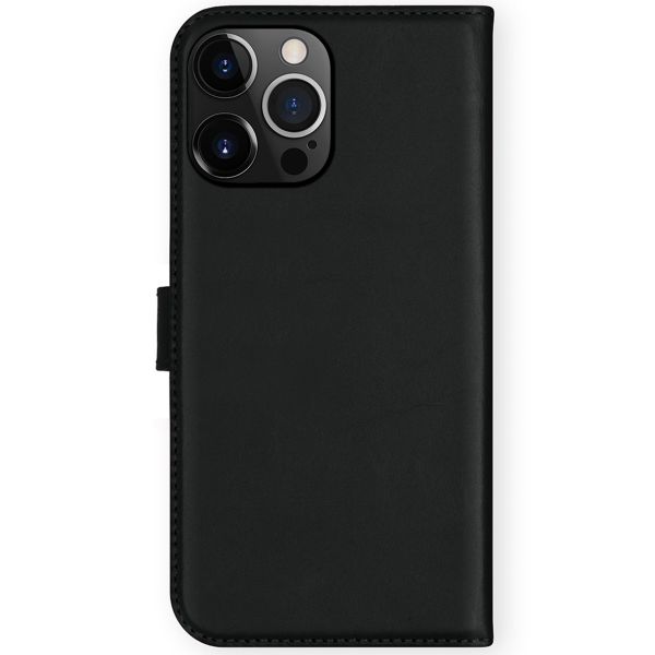 Selencia Echtleder Klapphülle Apple iPhone 13 Pro Max - Schwarz