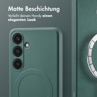 imoshion Color Back Cover mit MagSafe Samsung Galaxy S24 - Dunkelgrün