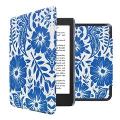 imoshion Design Slim Hard Case Klapphülle Kobo Nia - Flower Tile