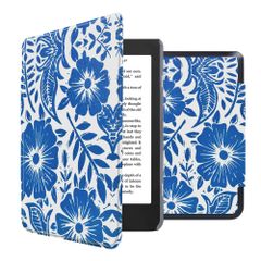 imoshion Design Slim Hard Case Sleepcover für das Kobo Nia - Flower Tile