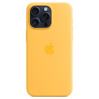 Apple Silikon-Case MagSafe Apple iPhone 15 Pro Max - Sunshine