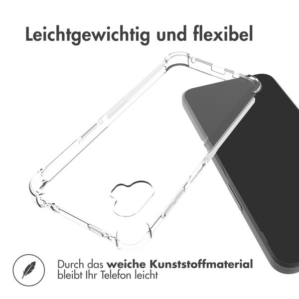 imoshion Shockproof Case für das Samsung Galaxy Xcover 6 Pro - Transparent