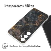 imoshion Design Hülle Samsung Galaxy S23 FE - Black Marble