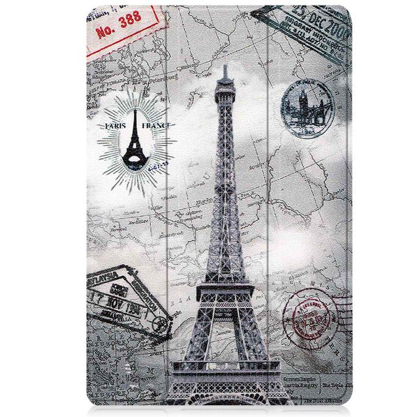 imoshion Design Trifold Klapphülle Lenovo Tab M10 Plus (3rd gen) - Paris