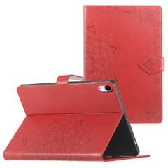 imoshion Mandala Klapphülle Apple iPad 11 (2025) 11 Zoll A16 / iPad 10 (2022) 10.9 Zoll - Rot