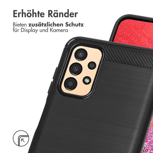 imoshion Brushed Back Cover Samsung Galaxy A13 (5G) - Schwarz