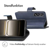imoshion Luxuriöse Klapphülle OnePlus Nord 5 - Dunkelblau