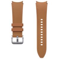 Samsung Original Hybrid Vegan Leather Band S/M für das Galaxy Watch 6 / 6 Classic / 5 / 5 Pro - Camel