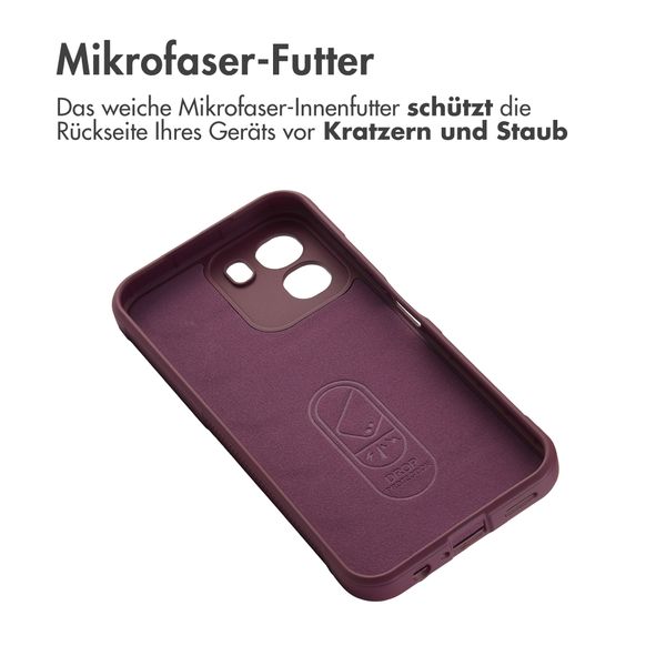 imoshion EasyGrip Backcover Oppo A6x (4G/5G) - Aubergine