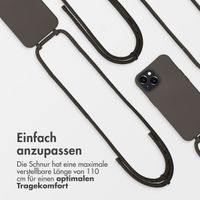 imoshion Color Backcover mit abtrennbarem Band MagSafe für das Apple iPhone 15 - Black Coffee