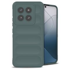 imoshion EasyGrip Back Cover für das Xiaomi 14 Pro - Dunkelgrün