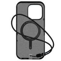 BodyGuardz Carve Back Cover MagSafe für das Apple iPhone 16 Pro - Glitter / Black
