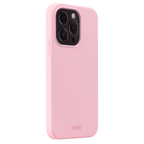Holdit Silicone Case Apple iPhone 15 Pro - Pink