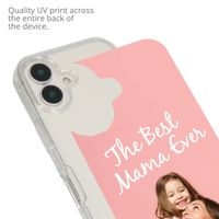 Gestalte deine eigene Apple iPhone 16 Plus Gel Hülle - Transparent