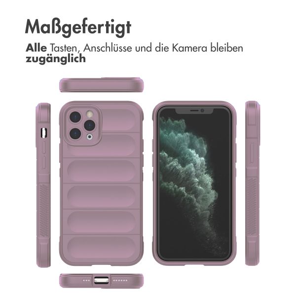 imoshion EasyGrip Back Cover für das iPhone 11 Pro - Violett