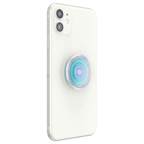 PopSockets PopGrip - Abnehmbar - Translucent Clear Iridescent