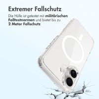 Accezz Xtreme Impact Backcover mit MagSafe Apple iPhone 16 - Transparent