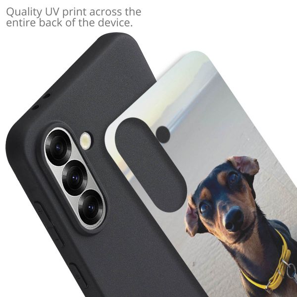 Gestalte deine eigene Samsung Galaxy A36 Gel Hülle - Schwarz