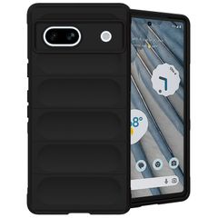 imoshion EasyGrip Back Cover für das Google Pixel 7a - Schwarz