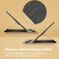 imoshion 360° drehbare Design Klapphülle Samsung Galaxy Tab S9 11.0 Zoll - Yellow Flowers